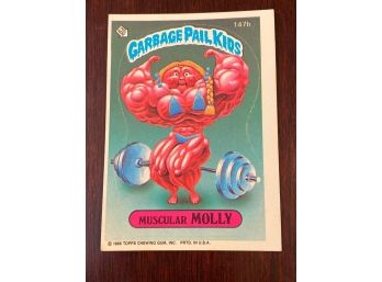 Garbage Pail Kids Muscular Molly