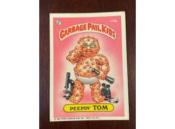 Garbage Pail Kids Peepin Tom