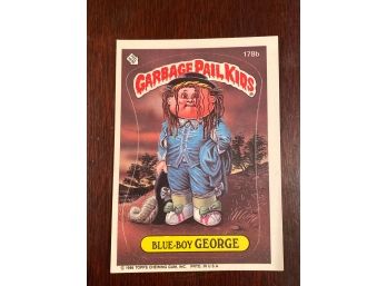 Garbage Pail Kids Blue Boy George