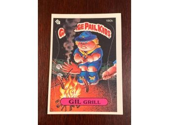 Garbage Pail Kids Gil Grill