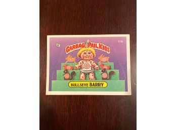 Garbage Pail Kids Bullseye Barry