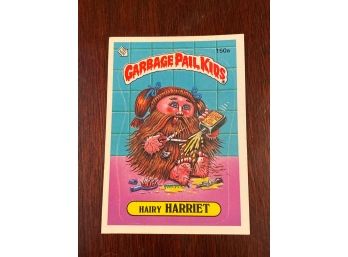 Garbage Pail Kids Hairy Harriet