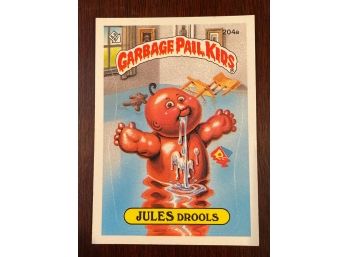 Garbage Pail Kids Jules Drools