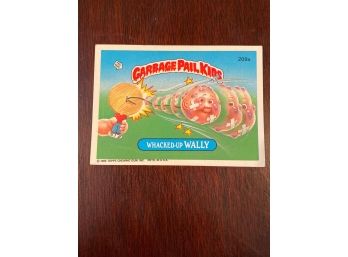 Garbage Pail Kids Whacked Up Wally