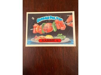 Garbage Pail Kids Barbie Q