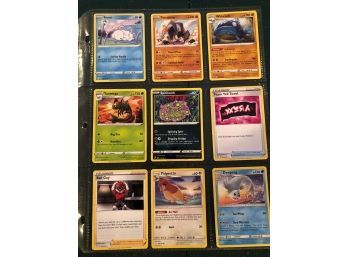 Pokemon Assorted 9 Card Lot