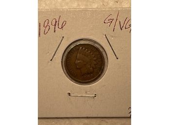 Indian Head Cent 1896