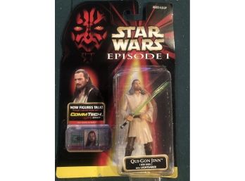 Star Wars Episode 1 Qui-Gon Jinn Collectible Figure