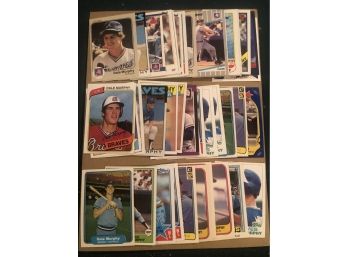 Lot Of (50)HOF Dale Murphy Baseball Cards