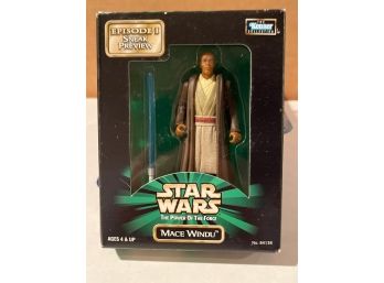 Star Wars Mace Windu Episode 1 Sneak Preview Power Of The Force Vintage 1998