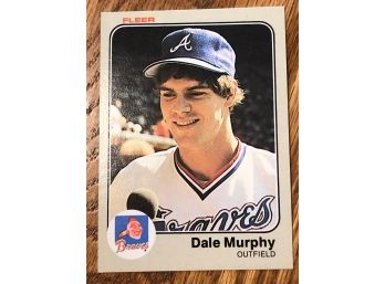 1983 Fleer Dale Murphy Card