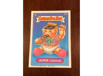 Garbage Pail Kids Ann Chovie