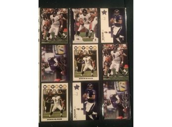 Lot Of 14 Steve McNair Football Cards