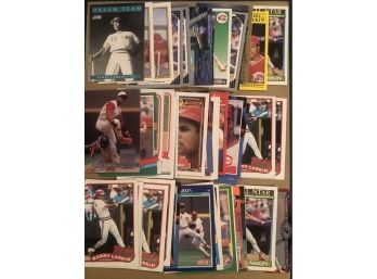 Lot Of (50)HOF Barry Larkin Baseball Cards