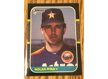 Nolan Ryan 1987 Donruss Baseball Card