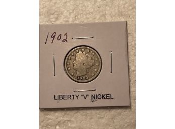 1902 Liberty V Nickel