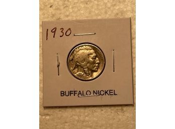 Buffalo Nickel 1930