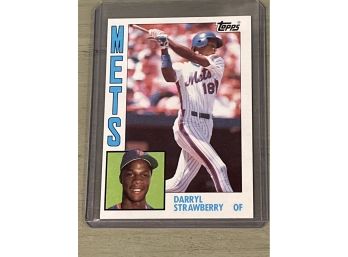 1984 Topps Darryl Stawberry  Card