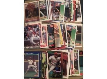 Lot Of (50)HOF Barry Larkin Baseball Cards