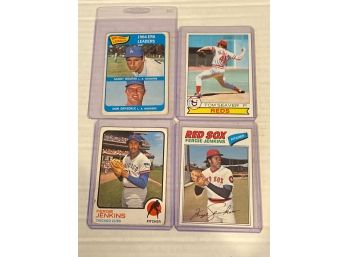 HOF Baseball Card Lot Of 4