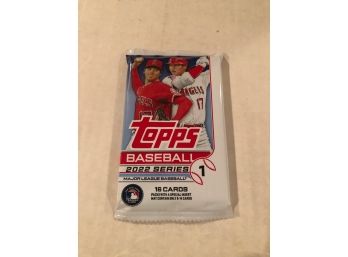 2022 Topps Baseball Series Opened Pack