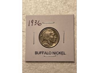 Buffalo Nickel 1936