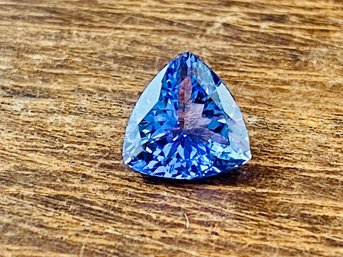 1.50ct 8x8mm Trillion Tanzanite