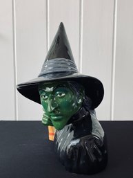 Limited Edition Star Jars Treasure Craft Wizard Of Oz Cookie Jar - Wicked Witch 1335 Of 1939