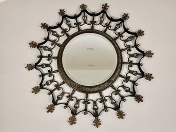 Round Iron Mirror From John Salibello