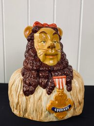 Limited Edition Star Jars Treasure Craft Wizard Of Oz Cookie Jar - Cowardly Lion 606 Of 1939