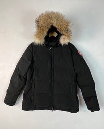 Canada Goose Black Parka Style 3804L - Size Ladies Large