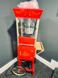 Old Fashioned Movie Time Popcorn Machine