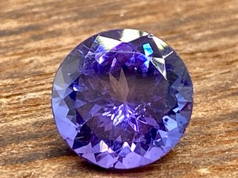 2.83ct 8mm Round Tanzanite