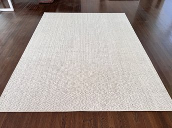 Geometric Pattern Area Rug - Greys, Cream