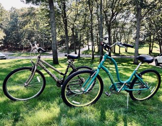 Pair Of Lady's Bicycles - Giant And Electra Townie