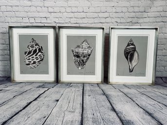 Set Of Three Framed, Numbered, Signed Pieces Of Art -