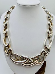 Bayanihan Silver Necklace - 17 Inch