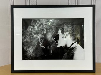 Framed Limited Edition Print - Weller Smokes By Peter Anderson