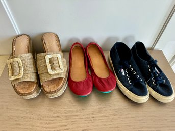 Collection Of Three Pair Of Womens Shoes - Size 8.5