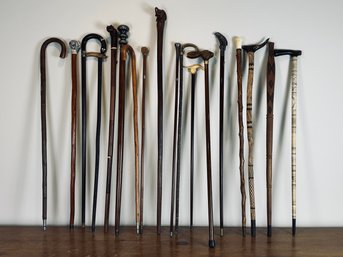 Large Collection Of Canes