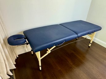 Navy MHP International Fitmaster Massage Equipment Table