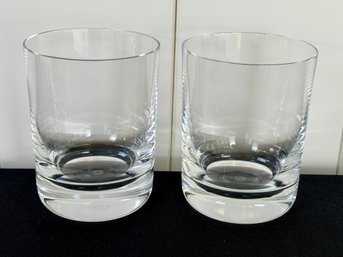 Pair Of Baccarat Crystal Perfection Tumblers