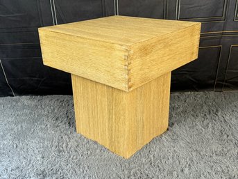 Sherrill Weathered Wood Side Table