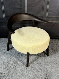 CB2 Matador Shearling Accent Chair