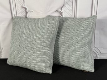 Pair Of Ugg Woven Knit Throw Pillows