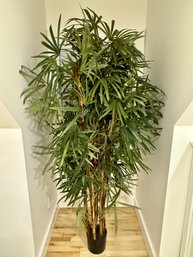 Artificial Green Bamboo Palm Silk Tree