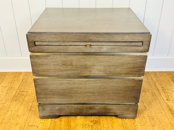 Single Tom Filicia Home Collection With Two Drawer And Slide Tray Nightstand