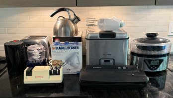 Collection Of Assorted Counter Appliances