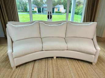 Cream Bellini Sofa - Shine By S.H.O - One Of Two - Purchased For $11,940.00