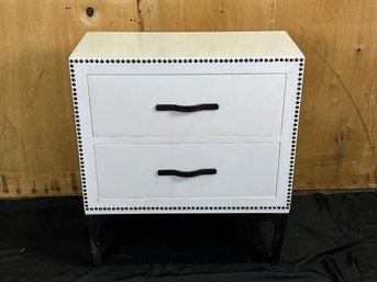 Gabby Home White Resin With Antique Bronze Hardware And Nailheads - Purchased For $1300.00